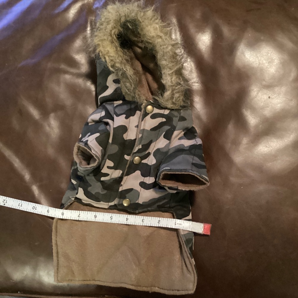 Bundle 2 for $10 - dog camouflage quilted jacket